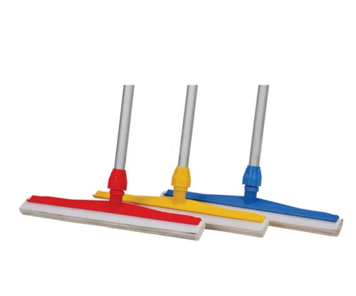 FLOOR WIPER WITH WHITE DUAL RUBBER