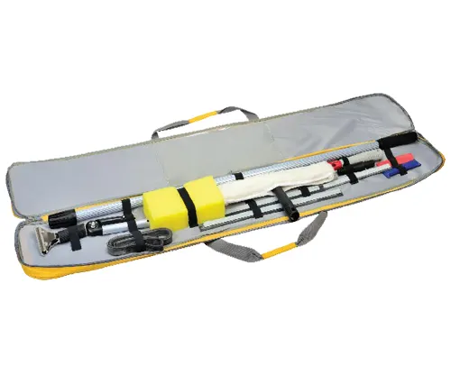 GLASS CLEANING KIT WITH YELLOW BAG