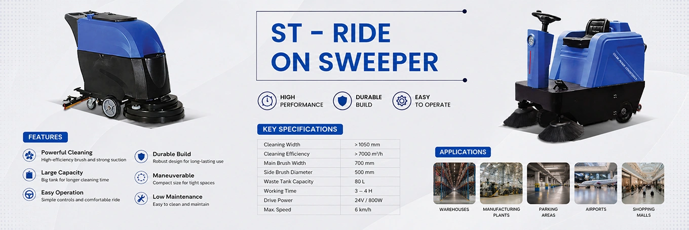 RIDE ON SCRUBBER